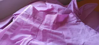 Cancán vestido gitana lila