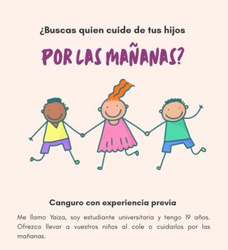 Canguro por las mañanas por la zona de Majadahonda