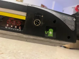 Patinete Eléctrico con Amortiguador Rojo