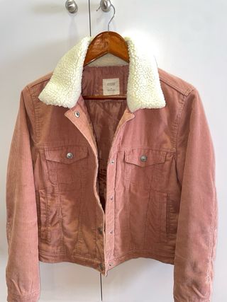 Chaqueta Springfield rosa de pana