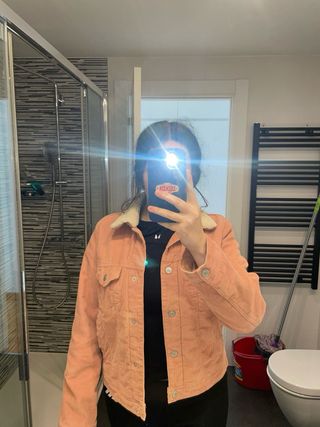 Chaqueta Springfield rosa de pana