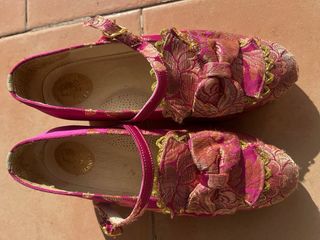 Traje Fallera Niña Rosa y Morado