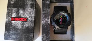 Casio G-Shock GA-100MF-1AER Reloj Negro Multicolor