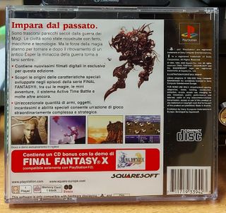 Final Fantasy VI PS1 Edizione ITA con libretto