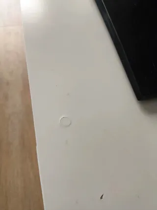 Mueble TV blanco madera