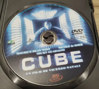 DVD Cube (Miedo, Paranoia, Desesperación)