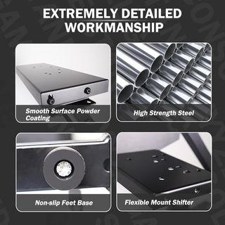 Soporte Volante y Pedales Ajustable Plegable