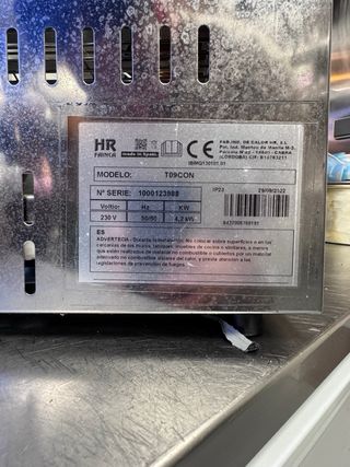 Tostadora industrial HR Fainca