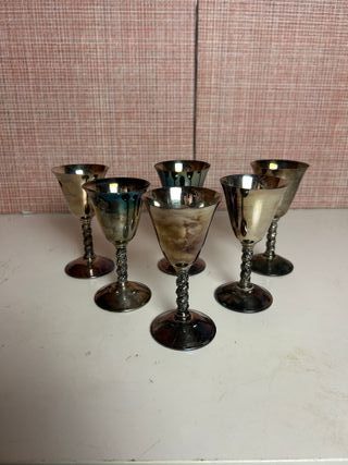 Copa antigua Alpaca 14cm