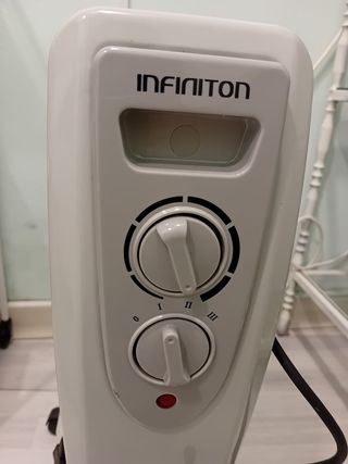 Radiador de aceite blanco