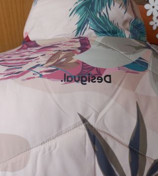 Cazadora Desigual Talla M Estampada Flores