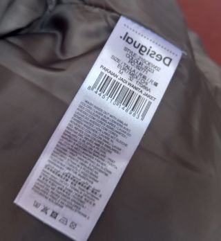 Cazadora Desigual Talla M Estampada Flores