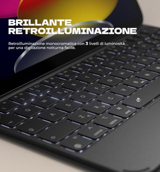 Cover Dexnor iPad 11/10 Gen con Tastiera