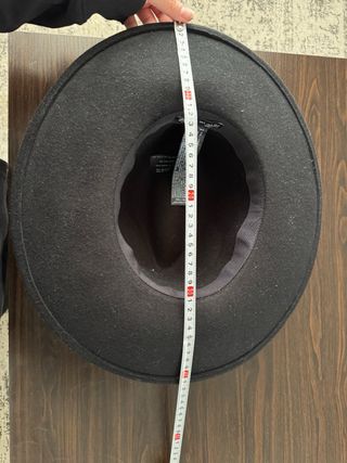 Sombrero Zara Negro sin estrenar