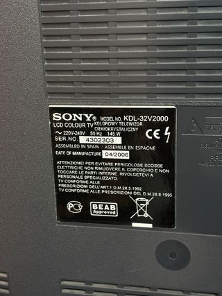 Sony Bravia LCD 32”