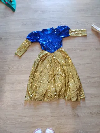 Disfraz lentejuelas niña 5-8 años