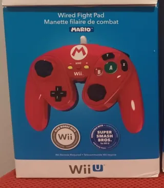 Mando Wired Fight Pad Mario Wii/Wii U