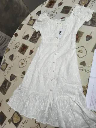 Lotto 25 vestiti bianchi taglia unica