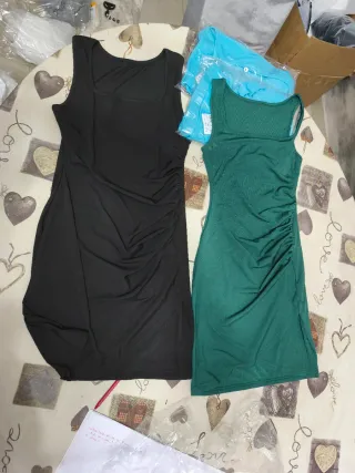 Lotto 25 vestiti bianchi taglia unica