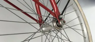 Bicicleta Urbana Clásica Roja