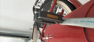 Bicicleta Urbana Clásica Roja