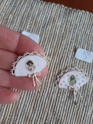 Mini ventagli decorativi per case delle bambole