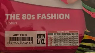 Disfraz Disco 80s Talla L/XL