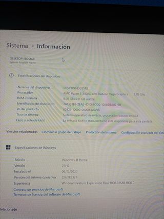 URGE VENTA PC Gaming con luces RGB y PS3