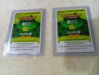 4 Cromos Adrenalyn 24-25 Firmados