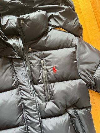 Abrigo Ralph Lauren Negro Talla M