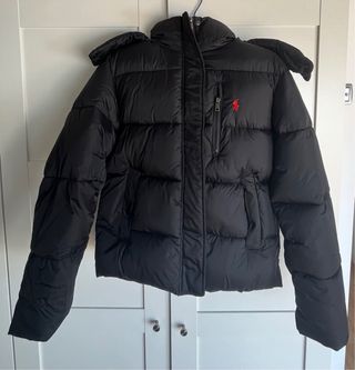 Abrigo Ralph Lauren Negro Talla M