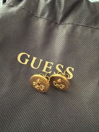 Pendientes Guess Dorados Flor de Lis