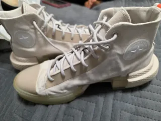 Converse Botas Beige/Blancas