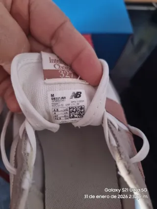 Zapatillas New Balance Talla 37 Beige/Rosa