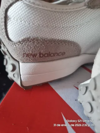 Zapatillas New Balance Talla 37 Beige/Rosa