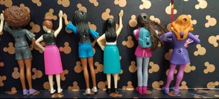 Lote 9 Muñecas Barbie