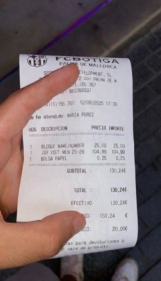 Camiseta del FC Barcelona 2ª Equipación 25/26 Olmo