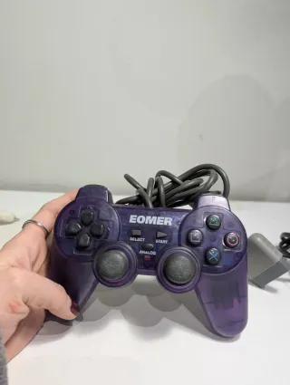 PlayStation 1 Sony Console + Controller Viola