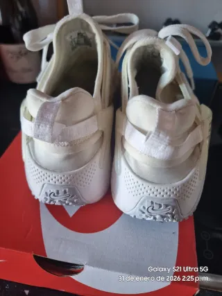 Deportivas Nike Talla 38 Beige/Blanco