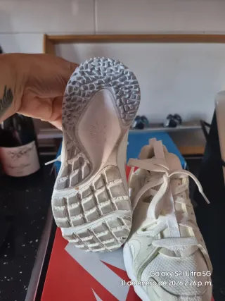 Deportivas Nike Talla 38 Beige/Blanco