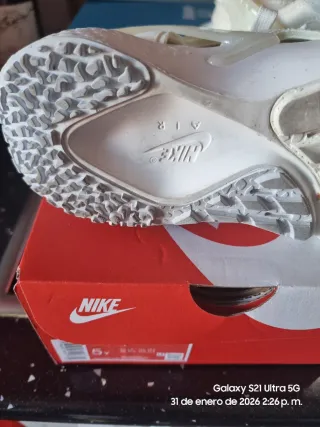 Deportivas Nike Talla 38 Beige/Blanco