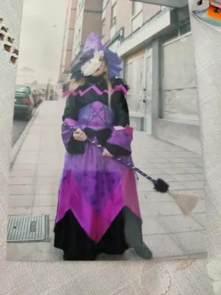 Disfraz Bruja Infantil.7/8años