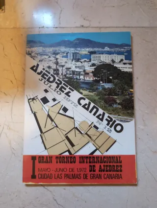 Conjunto de 6 revistas de Ajedrez canario