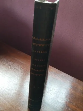 Libro ( La cabeza del Rey Don Pedro) de 1858