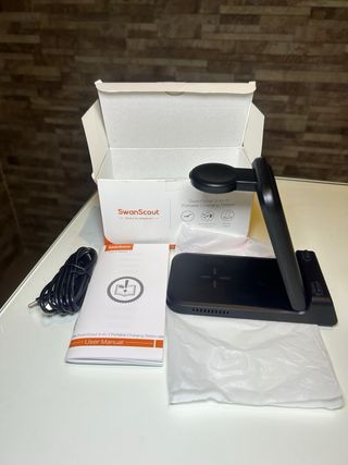 Base de Carga Inalámbrica SwanScout 3-en-1
