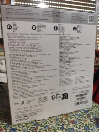 Cuffie professionali Sony MDR-7506