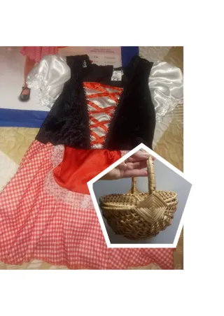 Disfraz Caperucita Roja Talla 2-3 años