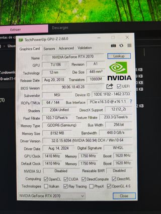 PC GAMER RTX 2070 14 NUCLEOS 16GB DE RAM DDR4