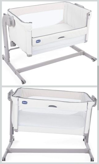 Cuna Next2Me Magic Chicco Blanca Premium