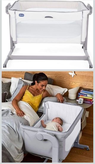 Cuna Next2Me Magic Chicco Blanca Premium